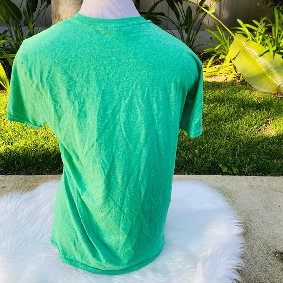 Green Mommy Shark Shirt Medium - Picture 4 of 5